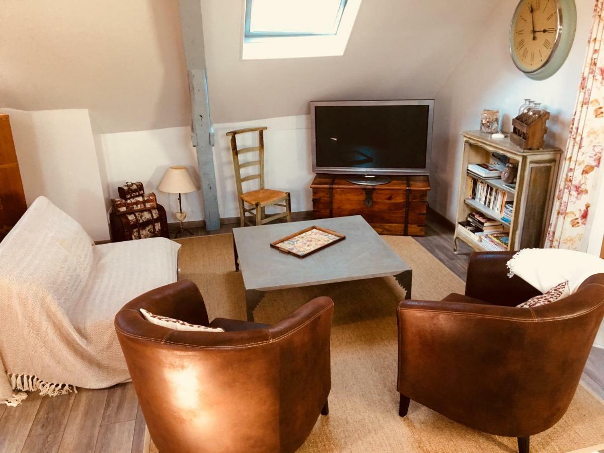 Ferienwohnung Sous Les Toits D'Honfleur Exterior foto