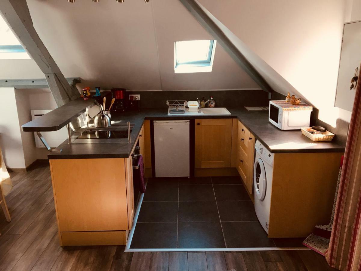 Ferienwohnung Sous Les Toits D'Honfleur Exterior foto