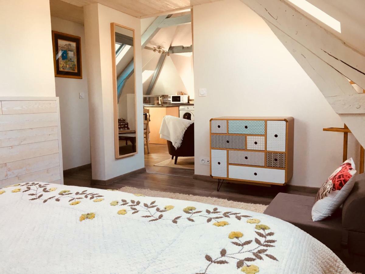 Ferienwohnung Sous Les Toits D'Honfleur Exterior foto